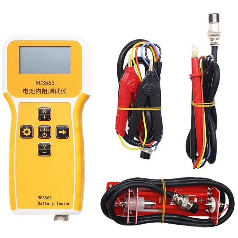 RC3563 Battery Internal Resistance Tester Internal Resistance Detector True Four-Wire AC Lithium Chrome Battery Tester
RC3563 Battery Internal Resistance Tester Internal Resistance Detector True Four-Wire AC Lithium Chrome Battery Tester