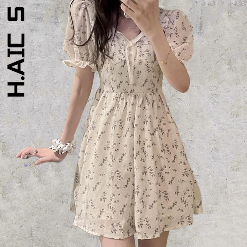 H.Aic S Women Fashion Dress Korean Puff Sleeve Mini A-line Sweet Dress Slim Dresses Holiday Cheap Female Dresses Woman Vestidos
H.Aic S Women Fashion Dress Korean Puff Sleeve Mini A-line Sweet Dress Slim Dresses Holiday Cheap Female Dresses Woman Vestidos