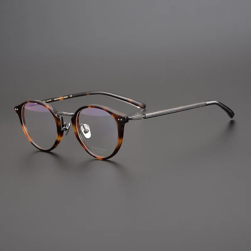 Japanese Retro Classical Round Eyeglasses Frames Pure Titanium Tortoise Men Glasses Optical Myopia Prescription Eyewear
Japanese Retro Classical Round Eyeglasses Frames Pure Titanium Tortoise Men Glasses Optical Myopia Prescription Eyewear