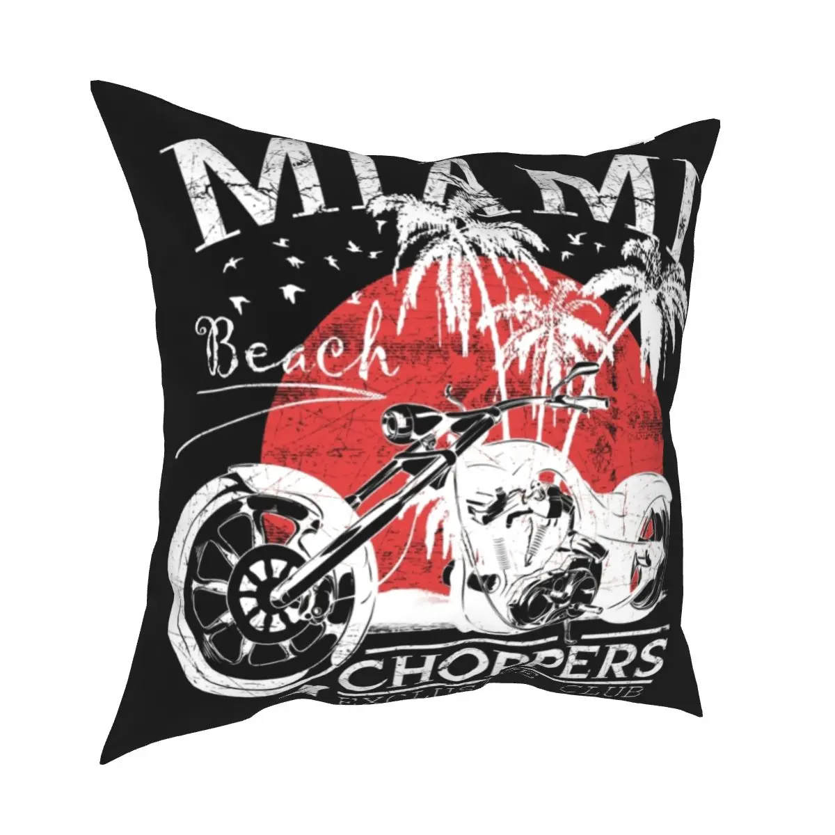 Great Miami Beach Chopper Pillowcase Polyester Cushion Cover Decorations Vintage Punk Throw Pillow Case Cover for Home
Great Miami Beach Chopper Pillowcase Polyester Cushion Cover Decorations Vintage Punk Throw Pillow Case Cover for Home