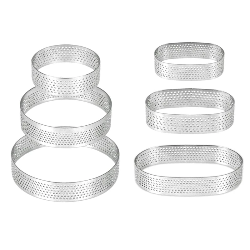 Stainless Steel Perforated Tart Rings,Heat-Resistant Porous Cake Mousse Molds,Non-Stick Bottom Tower Pie Cake Rings
Stainless Steel Perforated Tart Rings,Heat-Resistant Porous Cake Mousse Molds,Non-Stick Bottom Tower Pie Cake Rings