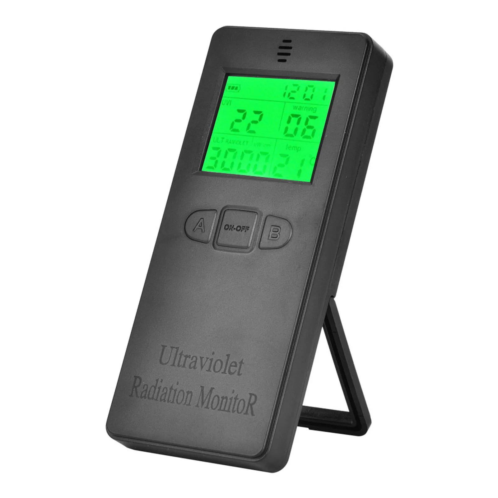 LCD Portable Digital Ultraviolet Radiation Detector UV UVI Meter Tester with Temperature Display UV Tester Radiation Detector
LCD Portable Digital Ultraviolet Radiation Detector UV UVI Meter Tester with Temperature Display UV Tester Radiation Detector