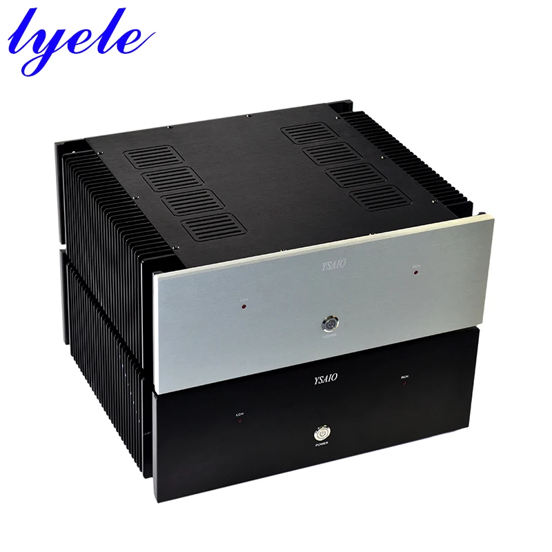 Lyele Audio Krell Ksa50 Hifi Amplifier Class A/AB Sound Amplifier High Power 2 Channel Audio Amp 300w*2 50w*2 Black Silver
Lyele Audio Krell Ksa50 Hifi Amplifier Class A/AB Sound Amplifier High Power 2 Channel Audio Amp 300w*2 50w*2 Black Silver