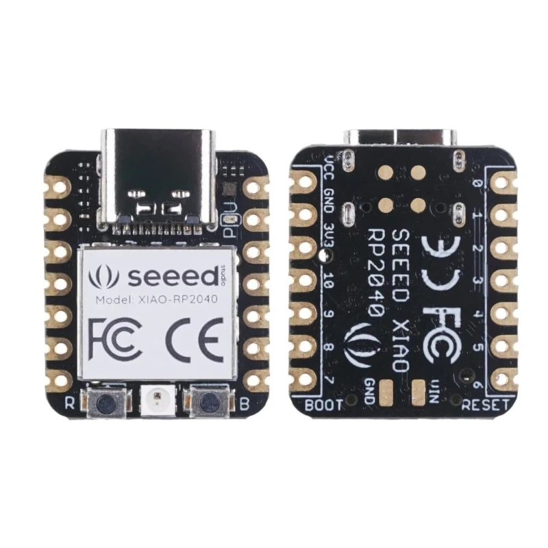 RP2040 Microcontroller Board Dualcore ARM Cortex M0+ Processor Rich Interface for Power Code Downloading
RP2040 Microcontroller Board Dualcore ARM Cortex M0+ Processor Rich Interface for Power Code Downloading