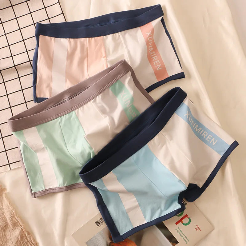 Fashion Men Boxers Sexy U Pouch Patchwork Shorts Cotton Mens Panties Comfortable Youth Trend Underpants Male Underwear Cueca
Fashion Men Boxers Sexy U Pouch Patchwork Shorts Cotton Mens Panties Comfortable Youth Trend Underpants Male Underwear Cueca