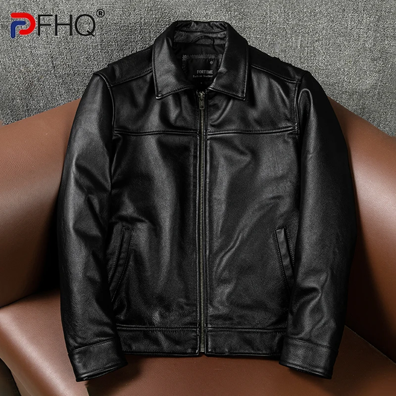PFHQ Personality Motorcycles High Quality Men's Leather Jackets Business Leisure PU Niche Zipper Solid Color Pocket Coat 21Z1790
PFHQ Personality Motorcycles High Quality Men's Leather Jackets Business Leisure PU Niche Zipper Solid Color Pocket Coat 21Z1790