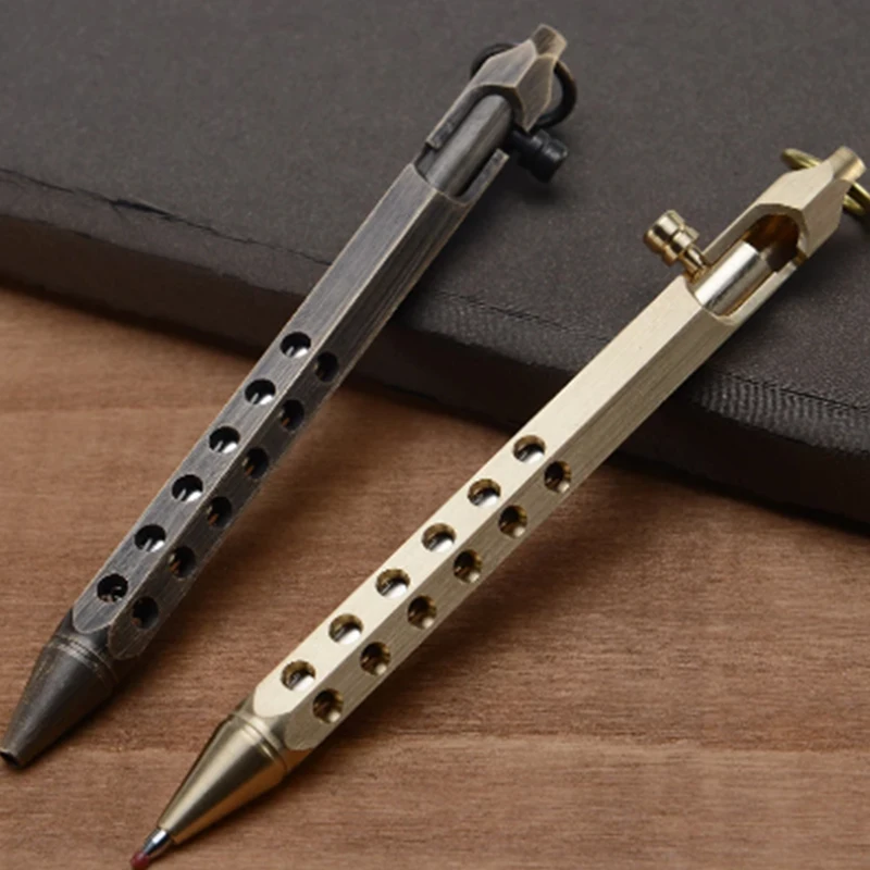 Retro Six-wing Brass Handmade Ballpoint Pen Student Writing Signing Pen Office Business Stationery Ballpen Pen Gift Supplies
Retro Six-wing Brass Handmade Ballpoint Pen Student Writing Signing Pen Office Business Stationery Ballpen Pen Gift Supplies