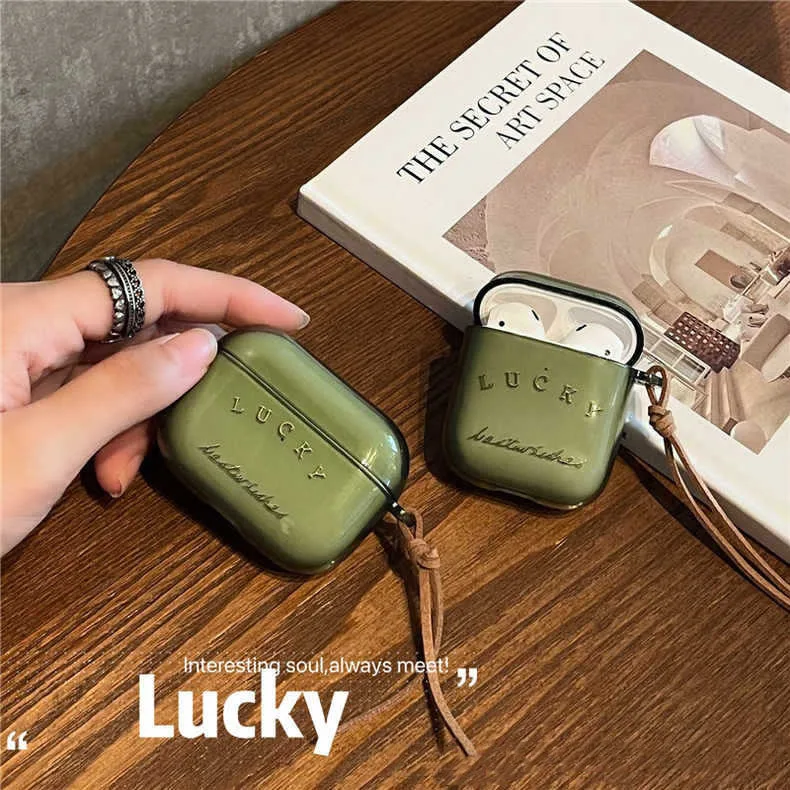 Ins Green Lucky Silicone Transparent Earphone Cover for Apple Airpods Pro 3 Case for Airpods 3 3rd Generation Air Pod 2 1 Case
Ins Green Lucky Silicone Transparent Earphone Cover for Apple Airpods Pro 3 Case for Airpods 3 3rd Generation Air Pod 2 1 Case