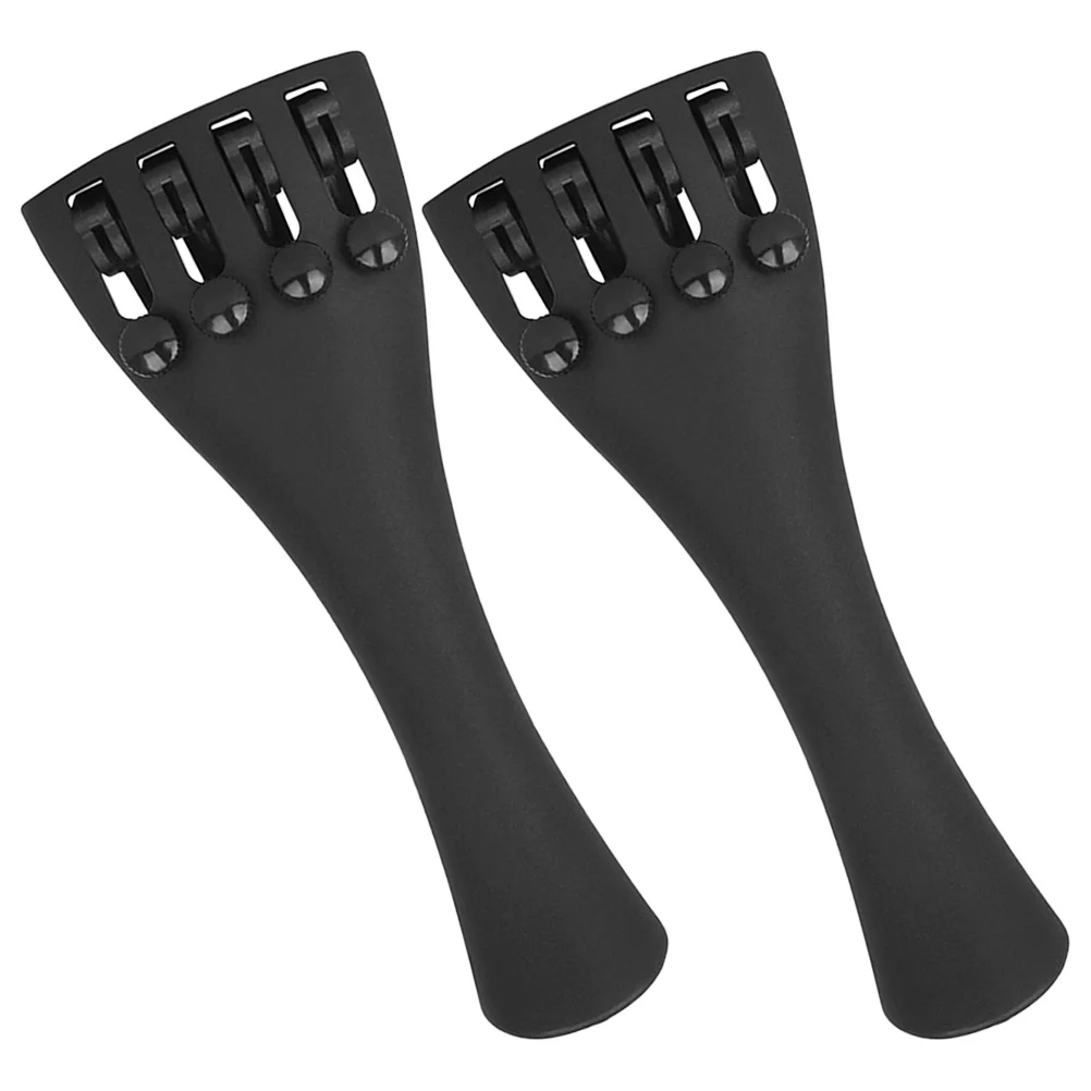 2pcs Cello Tailpiece Replacement Cello Tailpiece Bridge Carbon Fiber 4/4 Tailpiece 
2pcs Cello Tailpiece Replacement Cello Tailpiece Bridge Carbon Fiber 4/4 Tailpiece