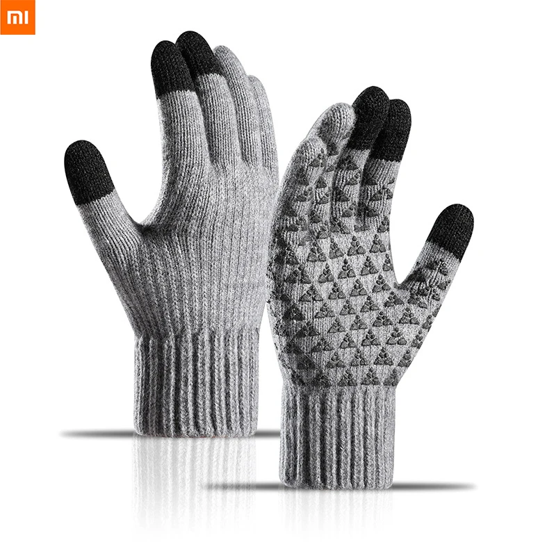 NEW Xiaomi Youpin 2021 New Men's Gloves Winter Plus Velvet Thick Alpaca Knitted Wool Riding Touch Screen Gloves
NEW Xiaomi Youpin 2021 New Men's Gloves Winter Plus Velvet Thick Alpaca Knitted Wool Riding Touch Screen Gloves