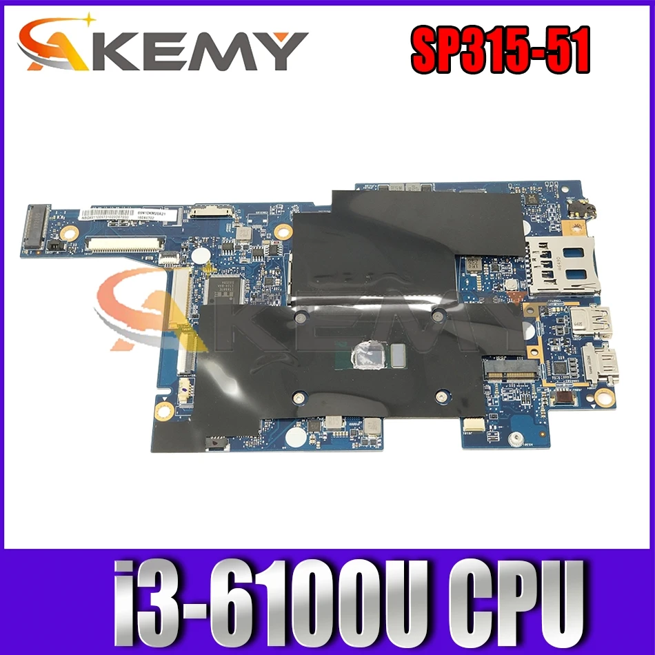 Материнская плата для ноутбука ACER Aspire SP315-51 материнская плата для ноутбука ST5DB SR2EU с 4 Гб RAM
Материнская плата для ноутбука ACER Aspire SP315-51 материнская плата для ноутбука ST5DB SR2EU с 4 Гб RAM