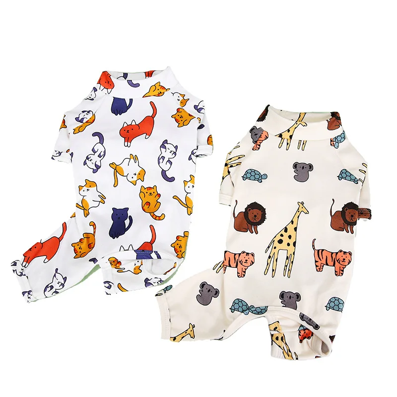 Dog Clothes Cat Tiger Pattern Four Legs Home Clothes Pet Pajamas Animal Cute Print Puppy Clothes
Dog Clothes Cat Tiger Pattern Four Legs Home Clothes Pet Pajamas Animal Cute Print Puppy Clothes