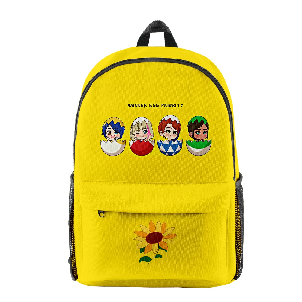 Harajuku Kawaii WONDER EGG PRIORITY 2 3D Print School Bags Youthful Notebook Backpacks Oxford Waterproof Boys/Girls Travel Bags
Harajuku Kawaii WONDER EGG PRIORITY 2 3D Print School Bags Youthful Notebook Backpacks Oxford Waterproof Boys/Girls Travel Bags