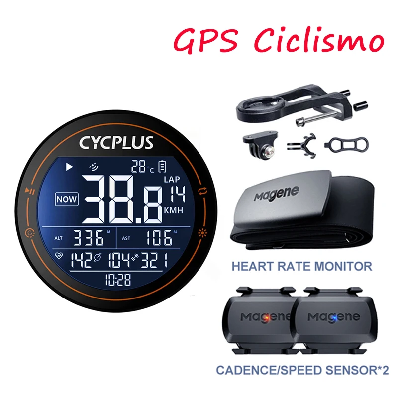 CYCPLUS M2 Wireless Bicycle Speedometer Cadence Speed Sensor Cycling GPS Computer Ant+ MTB Road Bike Odometer For Garmin Strava
CYCPLUS M2 Wireless Bicycle Speedometer Cadence Speed Sensor Cycling GPS Computer Ant+ MTB Road Bike Odometer For Garmin Strava