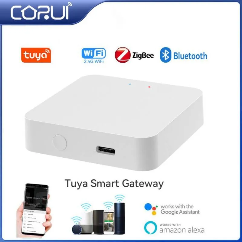 Умный шлюз CORUI ZigBee 3,0, многорежимный шлюз, Bluetooth, Wi-Fi, совместимый шлюз, работает с приложением Tuya Smart, голосовое управление, Alexa
Умный шлюз CORUI ZigBee 3,0, многорежимный шлюз, Bluetooth, Wi-Fi, совместимый шлюз, работает с приложением Tuya Smart, голосовое управление, Alexa
