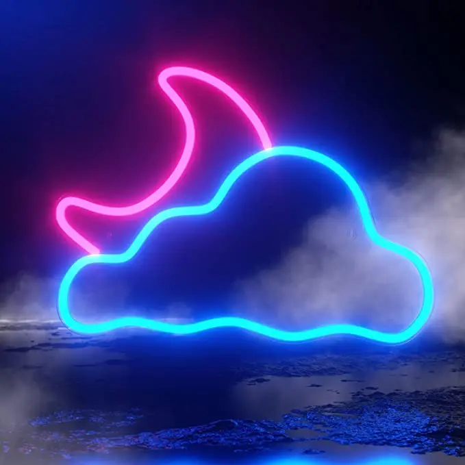 CHUANGQINeon знак Moon Cloud акриловый светодиодный светильник Настенный декор USB светильник для спальни детской комнаты гостиной бара вечерние НКИ Р...
CHUANGQINeon знак Moon Cloud акриловый светодиодный светильник Настенный декор USB светильник для спальни детской комнаты гостиной бара вечерние НКИ Р...