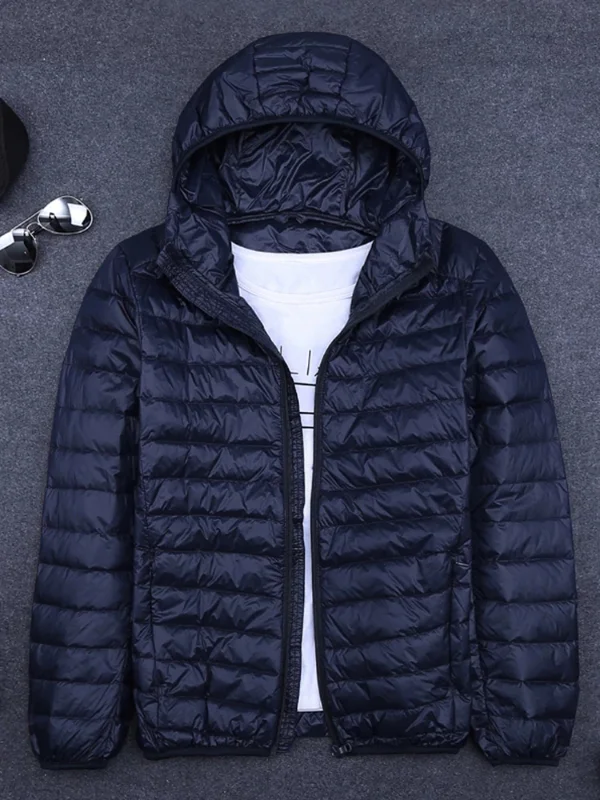 Men's Winter Coat Duck Down Jacket 2023 New Ultra Light Thin Hooded Down Coat Portable Windproof Puffer Parkas Male Overcoat 6XL
Men's Winter Coat Duck Down Jacket 2023 New Ultra Light Thin Hooded Down Coat Portable Windproof Puffer Parkas Male Overcoat 6XL