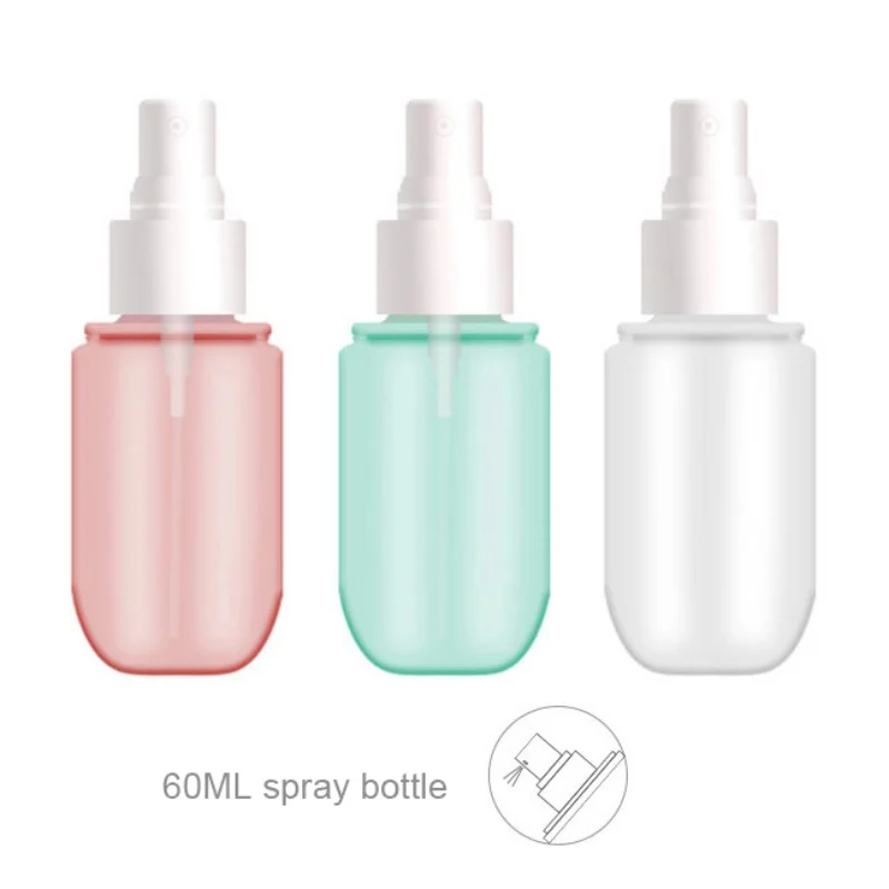 60ml Portable Summer Spray Bottles Sunscreen Lotion Toner Remover Water Bottle Cosmetic Bottle Refillable Bathroom Travel Tools
60ml Portable Summer Spray Bottles Sunscreen Lotion Toner Remover Water Bottle Cosmetic Bottle Refillable Bathroom Travel Tools