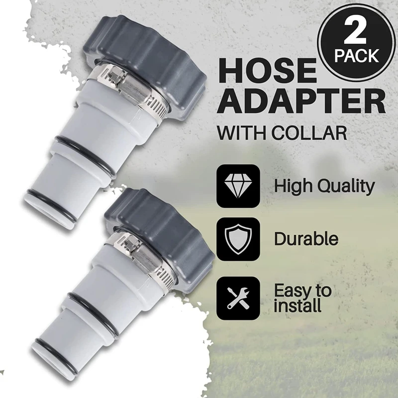 Hose Adapter for Above Grounds Swimming Pool for intex fitARU Hose Adapter for Threaded Connection Pumps B03E
Hose Adapter for Above Grounds Swimming Pool for intex fitARU Hose Adapter for Threaded Connection Pumps B03E