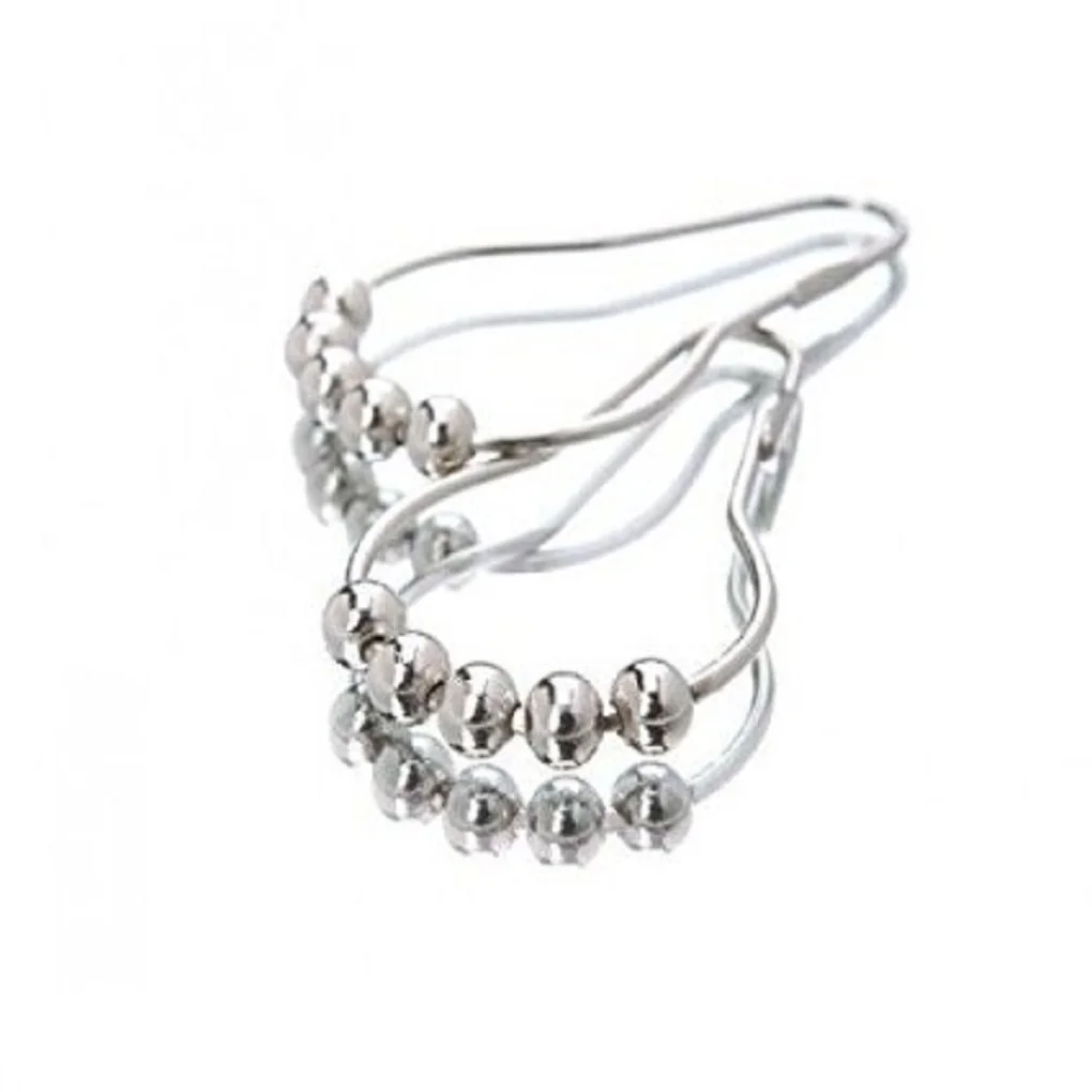 12pcs Strong Shower Curtain Ring Rustproof Shower Curtain Hooks Glide Metal Rings for Bathroom Shower Rods Curtains
12pcs Strong Shower Curtain Ring Rustproof Shower Curtain Hooks Glide Metal Rings for Bathroom Shower Rods Curtains