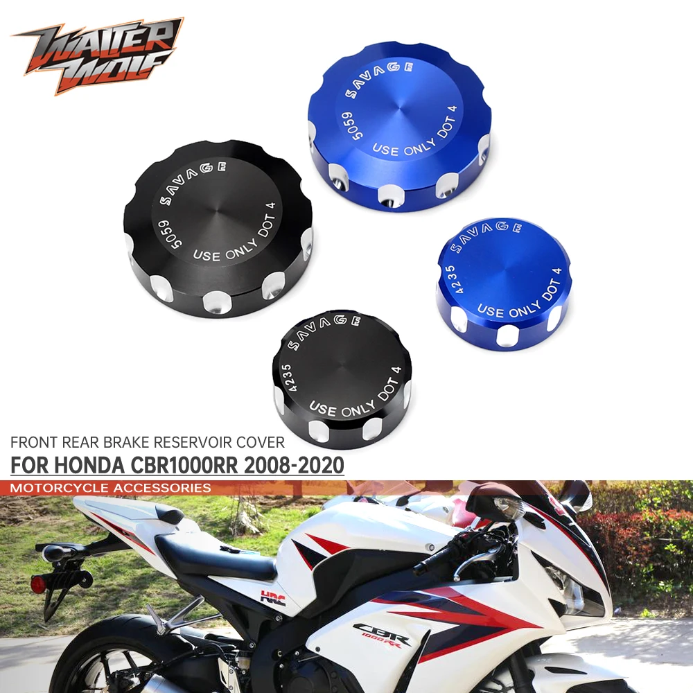 Front Rear Brake Fluid Reservoir Cap For HONDA CBR1000RR 2008-2020 Motorcycle Accessories Oil Pump Cover Aluminum CNC CBR 1000RR
Front Rear Brake Fluid Reservoir Cap For HONDA CBR1000RR 2008-2020 Motorcycle Accessories Oil Pump Cover Aluminum CNC CBR 1000RR
