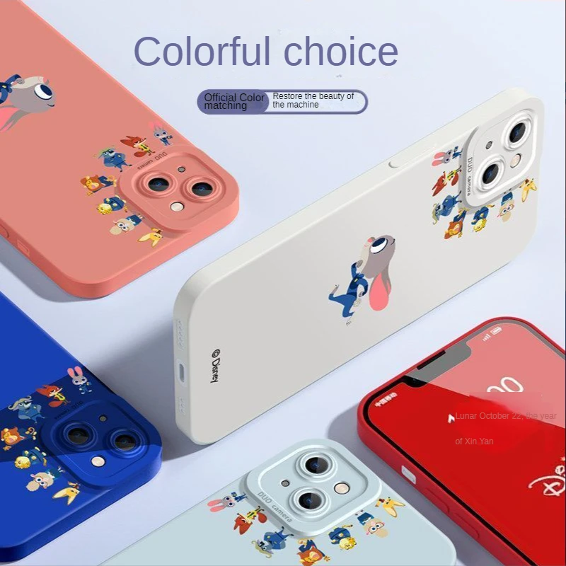 Disney Phone Case for Apple IPhone 13 12 11 Pro Max Mini XS XR X 8 7 6S 6 Plu Zootopia Cute Couple Straight Edge Frame SoftCover
Disney Phone Case for Apple IPhone 13 12 11 Pro Max Mini XS XR X 8 7 6S 6 Plu Zootopia Cute Couple Straight Edge Frame SoftCover