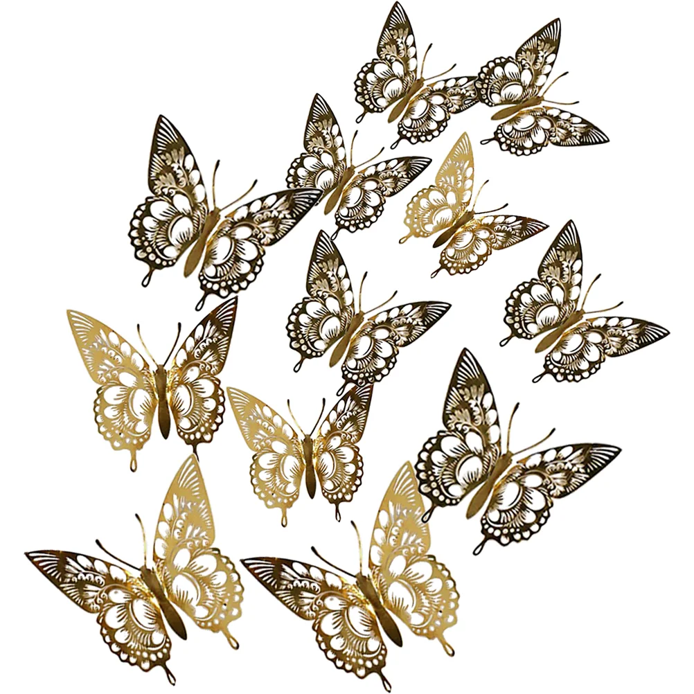 Wall 3D Decor Butterflies Decorations Stickers Purple Stickerdecal Decals Gold Bedroomparty Hollow Cake Room Out Decoration
Wall 3D Decor Butterflies Decorations Stickers Purple Stickerdecal Decals Gold Bedroomparty Hollow Cake Room Out Decoration