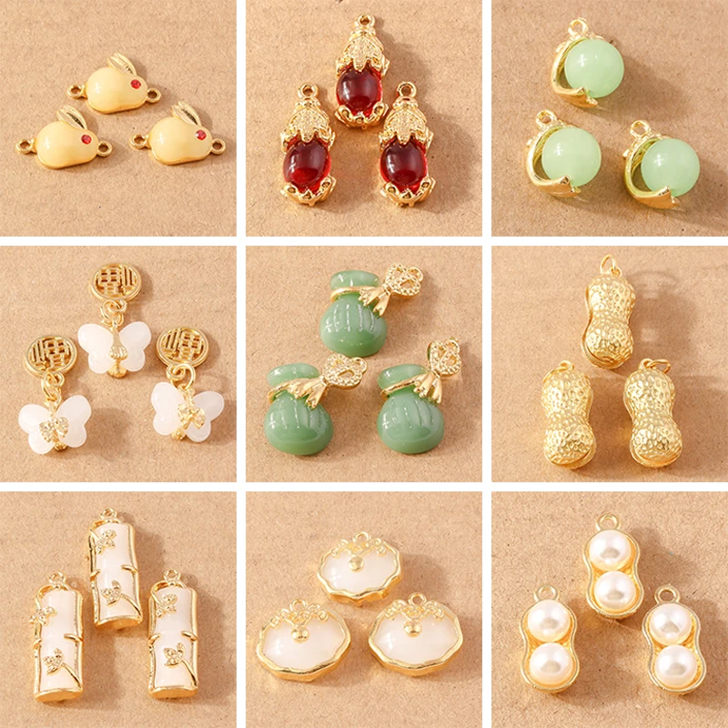 10pcs Gemstone Jade Animal Charms for Jewelry Making Butterfly Rabit Pendants DIY Necklace Earrings Craft Supplies
10pcs Gemstone Jade Animal Charms for Jewelry Making Butterfly Rabit Pendants DIY Necklace Earrings Craft Supplies