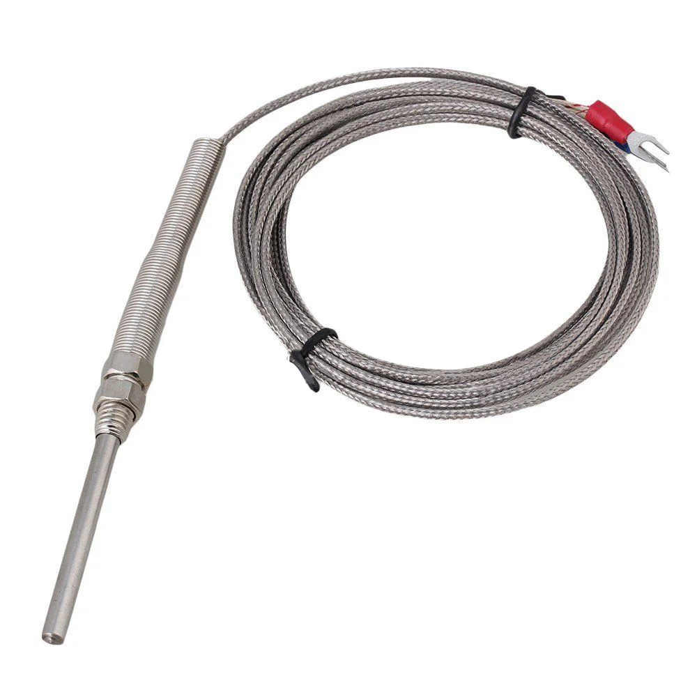 Spade Type K-Type Thermocouple High Temperature Stainless Steel 100~1250°C 50mm Probe Sensors Latest Hot Sale
Spade Type K-Type Thermocouple High Temperature Stainless Steel 100~1250°C 50mm Probe Sensors Latest Hot Sale