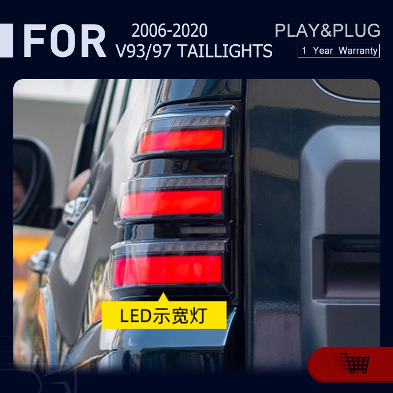 Car Styling For Pajero V97 V93 2006-2020 Montero Shogun LED Taillight Upgrade 2022 Newest Design Tool Automotive
Car Styling For Pajero V97 V93 2006-2020 Montero Shogun LED Taillight Upgrade 2022 Newest Design Tool Automotive