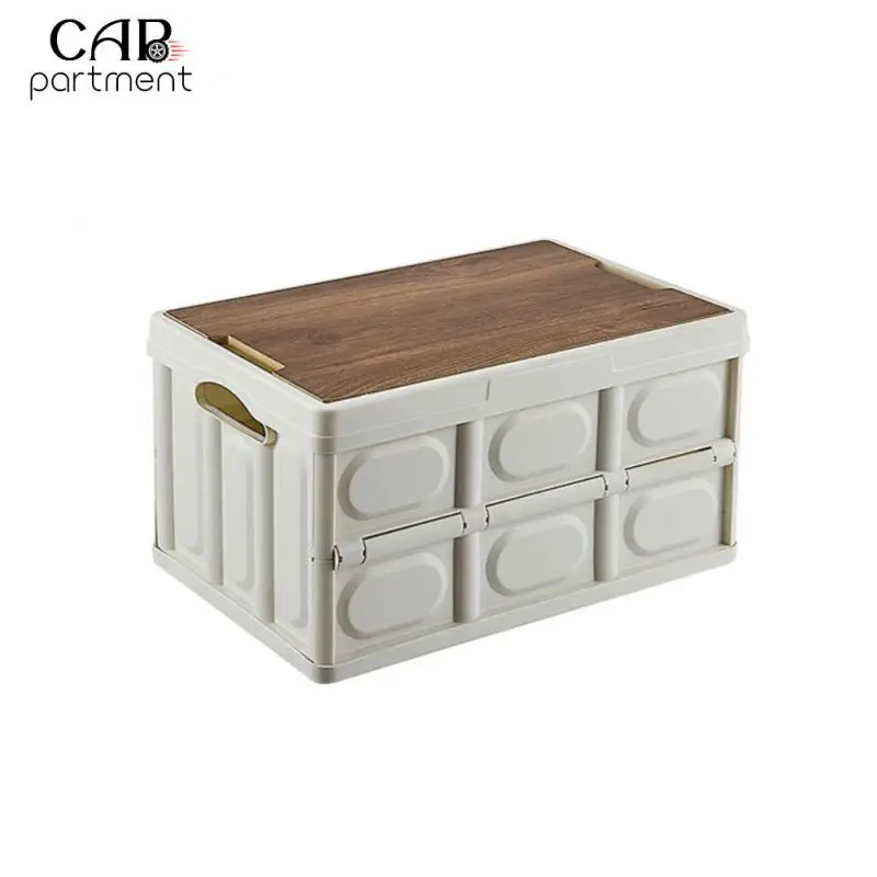 Multi-functional Outdoor Camping Folding Box With Wooden Lid Car Storage Box Large Capacity Car Organizer Folding Storage Box
Multi-functional Outdoor Camping Folding Box With Wooden Lid Car Storage Box Large Capacity Car Organizer Folding Storage Box