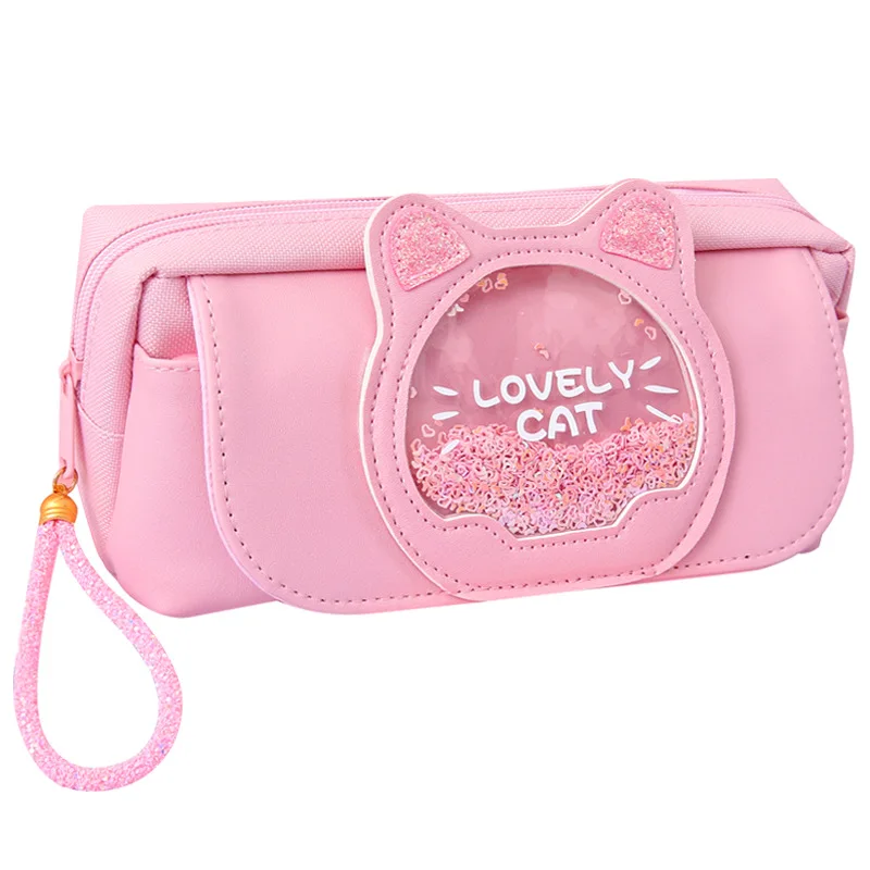 Quicksand Pencil Case Stationery Case Canvas Stationery Cat Cute Stationery Box Creative Three-Layer Pencil Case Female Student
Quicksand Pencil Case Stationery Case Canvas Stationery Cat Cute Stationery Box Creative Three-Layer Pencil Case Female Student