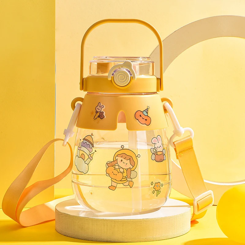 Wholesale Portable Cute Water Cup 1.3L Water Cup With Straw
Wholesale Portable Cute Water Cup 1.3L Water Cup With Straw