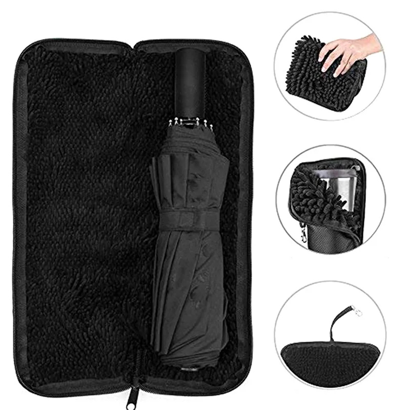 Water Absorbent Umbrella Bag Ultrafine Fiber Umbrella Cover Umbrella Cleaning Cloth Waterproof Case Portable Travel Accessories
Water Absorbent Umbrella Bag Ultrafine Fiber Umbrella Cover Umbrella Cleaning Cloth Waterproof Case Portable Travel Accessories