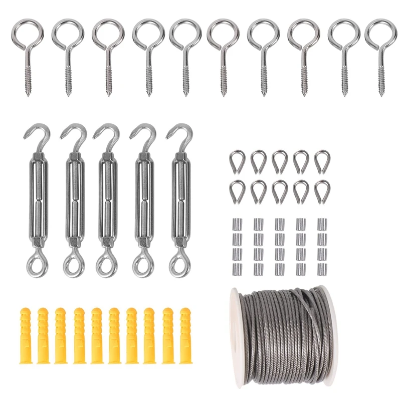 56 шт., Проволочный Трос из нержавеющей стали, 30 м
56 шт., Проволочный Трос из нержавеющей стали, 30 м