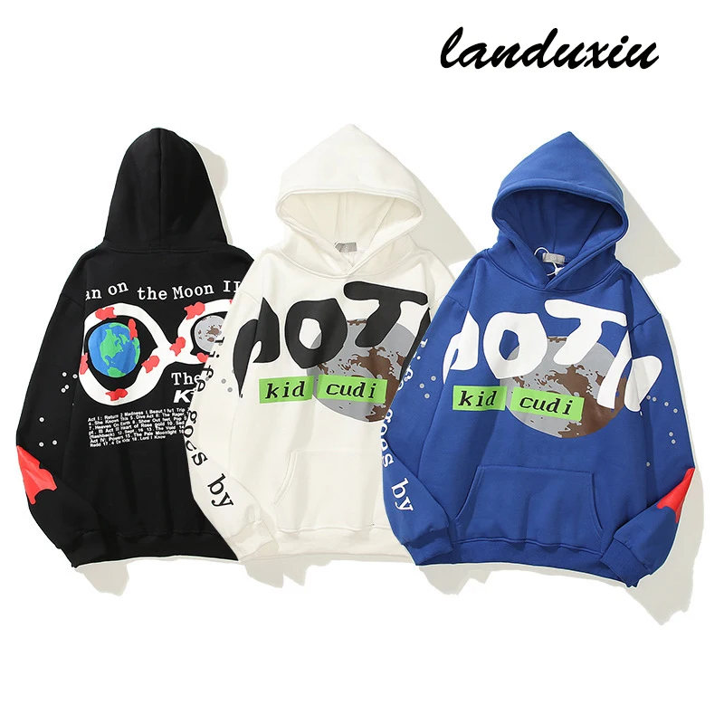 Letter Foam Fleece Sweatshirt Mens and Womens Retro Oversize Casual Hoodies Harajuku High Street Pullover Hoody landuxiu
Letter Foam Fleece Sweatshirt Mens and Womens Retro Oversize Casual Hoodies Harajuku High Street Pullover Hoody landuxiu