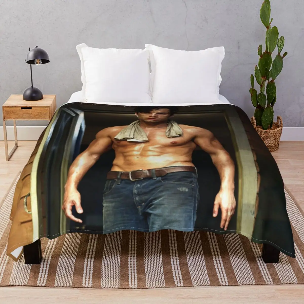 Sebastian Stan Blanket Fleece Summer Fluffy Unisex Throw Blankets for Bedding Home Couch Travel Office
Sebastian Stan Blanket Fleece Summer Fluffy Unisex Throw Blankets for Bedding Home Couch Travel Office