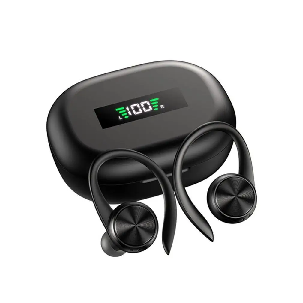 Sports Bluetooth-compatible Wireless Headphones with Mic IPX5 Waterproof Ear Hooks Earphones HiFi Stereo Music Earbuds for Phone
Sports Bluetooth-compatible Wireless Headphones with Mic IPX5 Waterproof Ear Hooks Earphones HiFi Stereo Music Earbuds for Phone