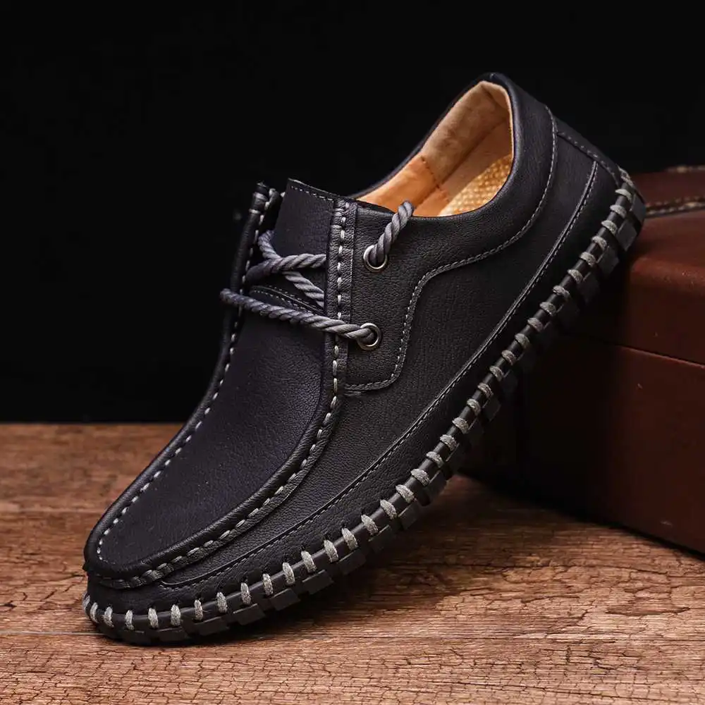 Menico 2022 New Men Hand Stitching Microfiber Leather Comfort Soft Casual Shoes Fashion Comfortable Breathable Single Shoes
Menico 2022 New Men Hand Stitching Microfiber Leather Comfort Soft Casual Shoes Fashion Comfortable Breathable Single Shoes