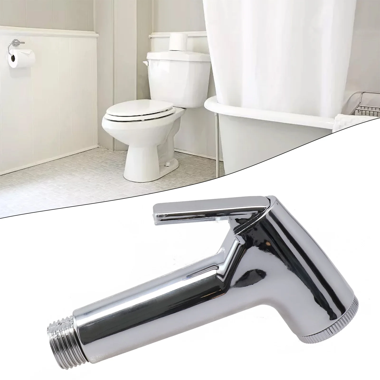 1PC Stainless Steel Bathroom Toilet Hand-held Booster Spray Gun Douche Bidet Head Handheld Spray For Sanitary Shattaf Shower
1PC Stainless Steel Bathroom Toilet Hand-held Booster Spray Gun Douche Bidet Head Handheld Spray For Sanitary Shattaf Shower