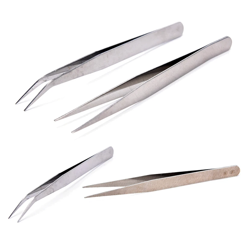2Pcs Stainless Steel Safe Smooth Straight Tweezers Feeding Tongs Curved Nippers Tools For Lizards Reptile Spider Garden Kitchen
2Pcs Stainless Steel Safe Smooth Straight Tweezers Feeding Tongs Curved Nippers Tools For Lizards Reptile Spider Garden Kitchen