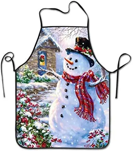 Merry Christmas Happy Snowman and Cardinals Aprons,Kitchen Cooking Grilling Apron Bib Apron with Adjustable Neck Strap,Gifts
Merry Christmas Happy Snowman and Cardinals Aprons,Kitchen Cooking Grilling Apron Bib Apron with Adjustable Neck Strap,Gifts