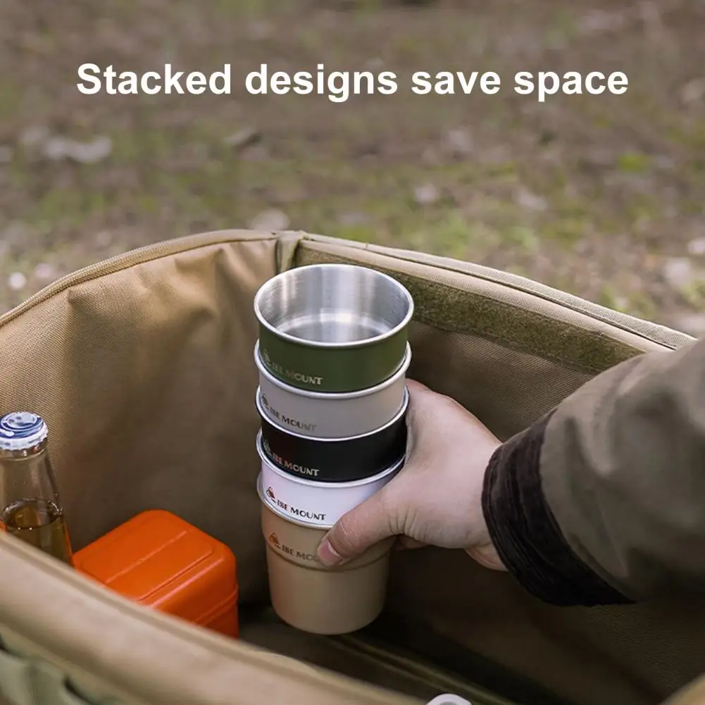 Durable Beverage Cup Large Capacity Rolled Edge Outdoor Travel Tea Tumbler Cup Stainless Steel Water Tumbler Hiking Supplies
Durable Beverage Cup Large Capacity Rolled Edge Outdoor Travel Tea Tumbler Cup Stainless Steel Water Tumbler Hiking Supplies