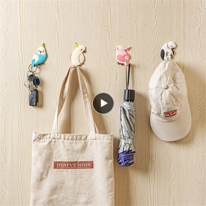 Multi-function Storage Hanger Pvc Parrot Hook Creative Home Adhesive Hooks Bathroom Accessories Wall Decoration Door Hanging
Multi-function Storage Hanger Pvc Parrot Hook Creative Home Adhesive Hooks Bathroom Accessories Wall Decoration Door Hanging