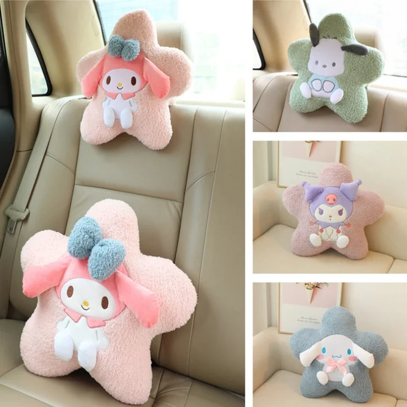 Anime Sanrio Car Headrest MyMelody Cinnamoroll Kurom Cartoon Cute Car Pentagram Pillow Pillow A Christmas Present for A Friend
Anime Sanrio Car Headrest MyMelody Cinnamoroll Kurom Cartoon Cute Car Pentagram Pillow Pillow A Christmas Present for A Friend