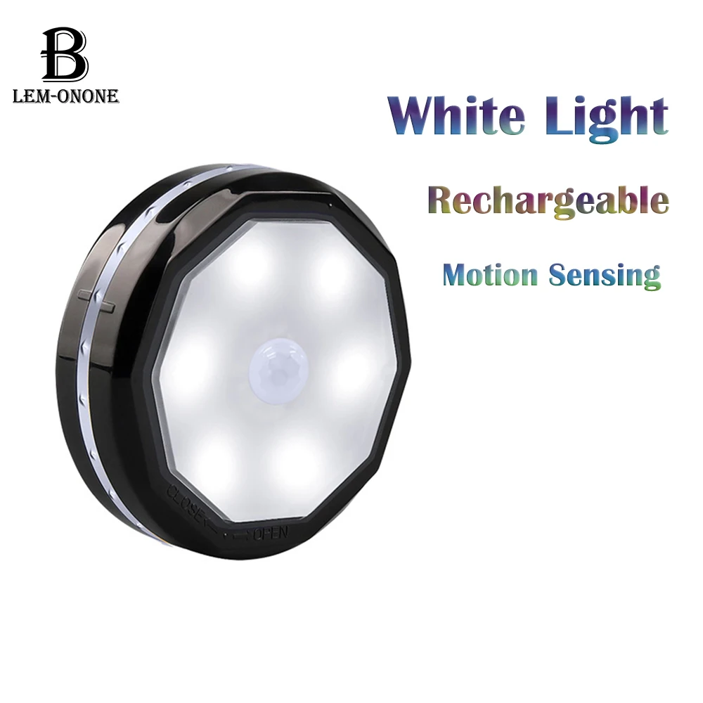 Mini Round LED Cabinet Light Motion Sensor Night Lights USB Charging Indoor Lighting for Kitchen Bedroom Atmosphere Lamp
Mini Round LED Cabinet Light Motion Sensor Night Lights USB Charging Indoor Lighting for Kitchen Bedroom Atmosphere Lamp