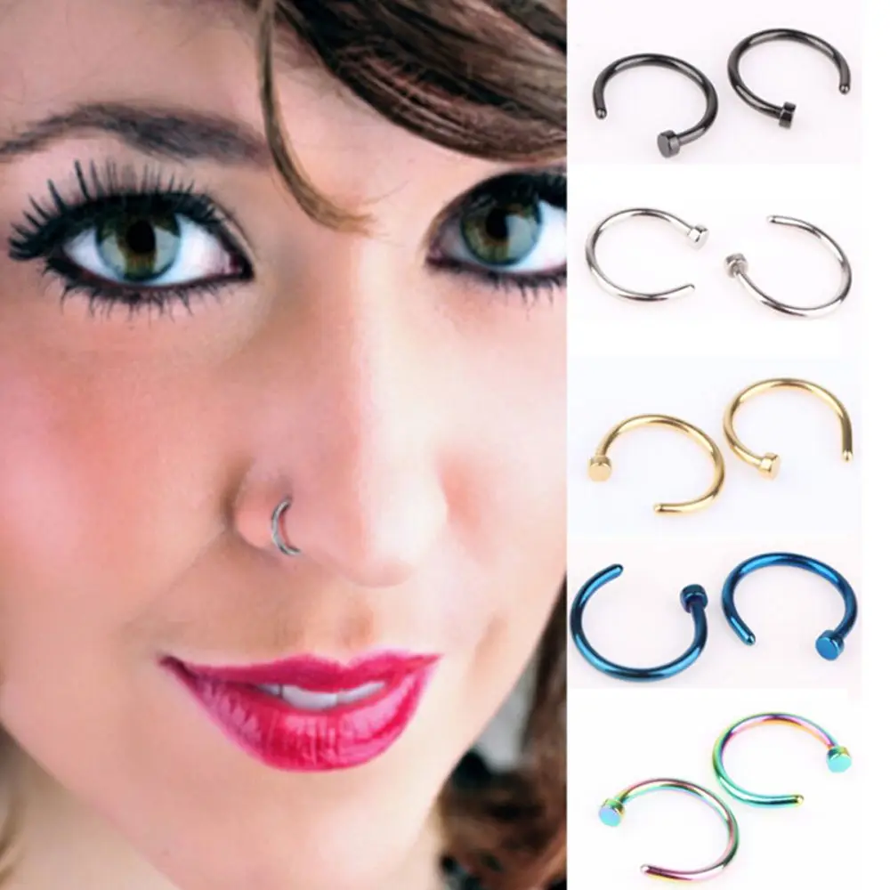 3/5/10PCS 8mm Unisex Charming Clip on Hoop Non Piercing Nostril Hoop Nose Ring Body Jewelry
3/5/10PCS 8mm Unisex Charming Clip on Hoop Non Piercing Nostril Hoop Nose Ring Body Jewelry