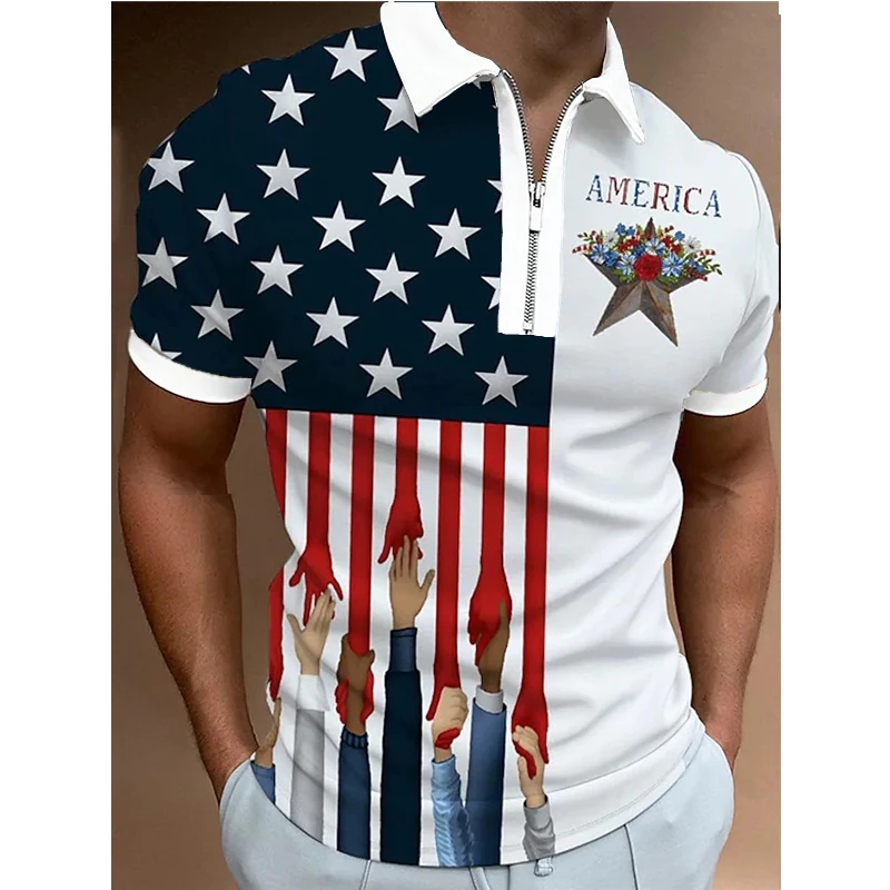 2023 New Men Polo Shirt Summer Stripe Graphic Short Sleeve T-Shirt Casual Business Zipper Top Fashion Polo Shirt Men's Clothing
2023 New Men Polo Shirt Summer Stripe Graphic Short Sleeve T-Shirt Casual Business Zipper Top Fashion Polo Shirt Men's Clothing