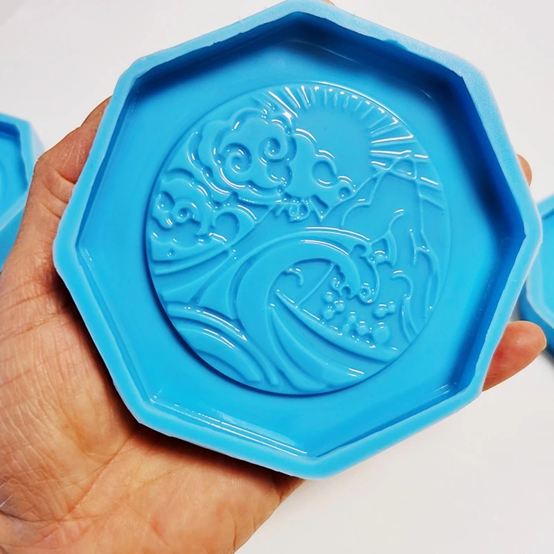 Molde1pcs Creative New Year Totem Coaster UV Crystal Epoxy Resin Mold Cup Mat Pad Silicone Mould DIY Crafts Home Decoration Mold
Molde1pcs Creative New Year Totem Coaster UV Crystal Epoxy Resin Mold Cup Mat Pad Silicone Mould DIY Crafts Home Decoration Mold