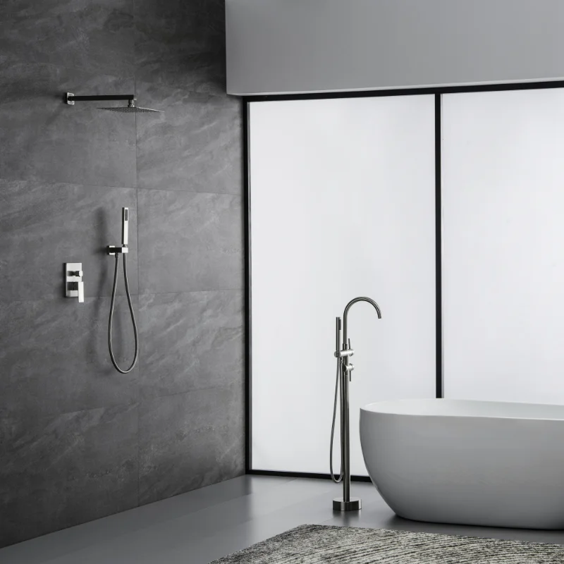 Trustmade Wall Mounted Square Rainfall Pressure Balanced Complteted Shower System with Rough-in Valve\ 10 Inches
Trustmade Wall Mounted Square Rainfall Pressure Balanced Complteted Shower System with Rough-in Valve\ 10 Inches